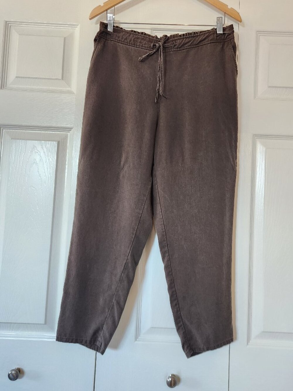 Eileen Fisher The Fisher Project Drawstring Waist Tencel Pants